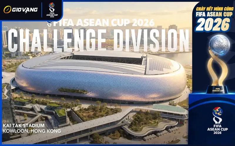 Lịch thi đấu bảng Challenge FIFA ASEAN Cup 2026