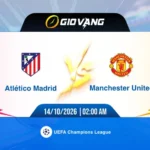 Soi kèo Atl Madrid vs Man Utd 02h00 ngày 14/10/2026 – Cup C1
